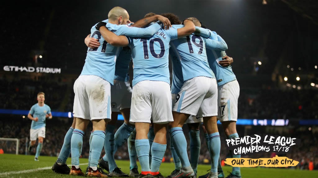  曼城提前五轮夺冠，英超史上最快卫冕纪录